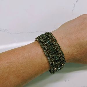 Heidi Daus link Art Deco bracelet